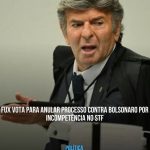 Cármen Lúcia vota com Moraes e STF tem maioria para condenar Bolsonaro