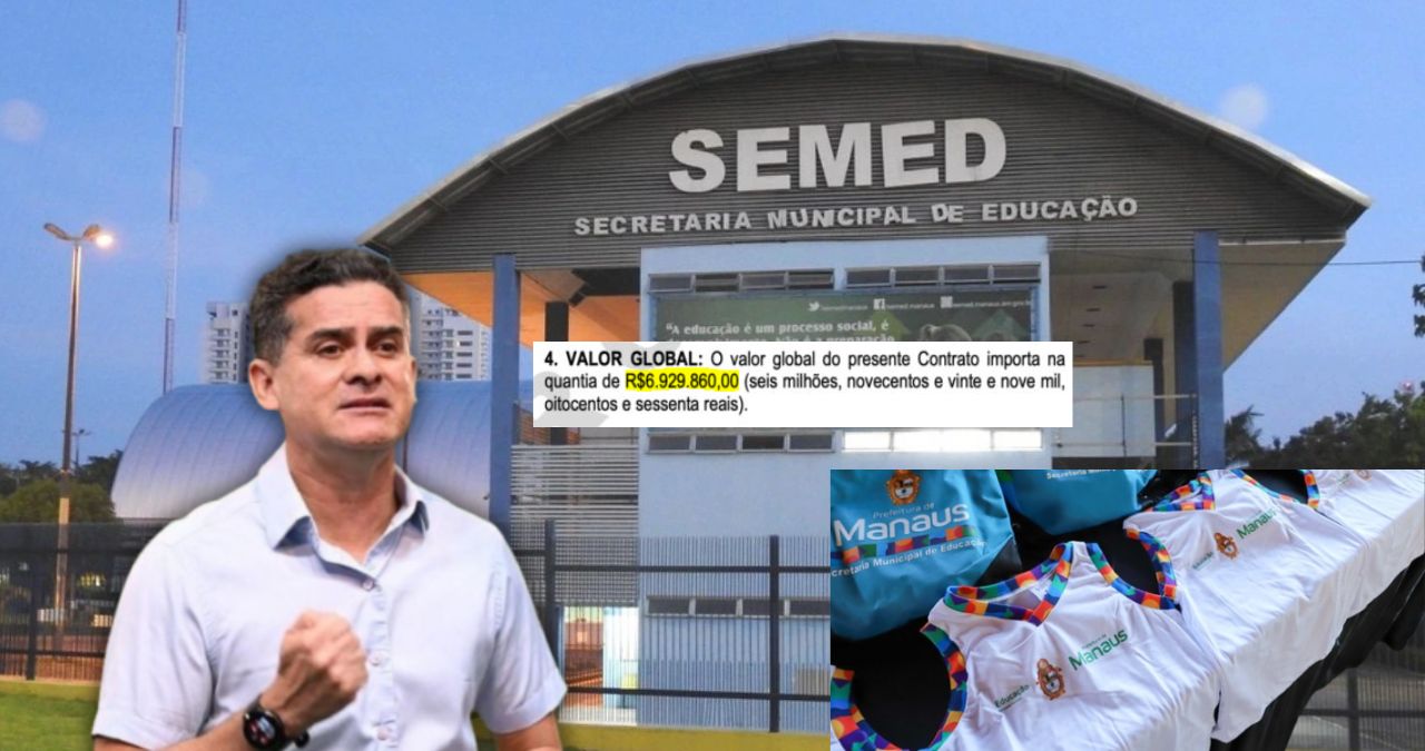 David Almeida gasta R$ 6,9 milhões com fardamentos