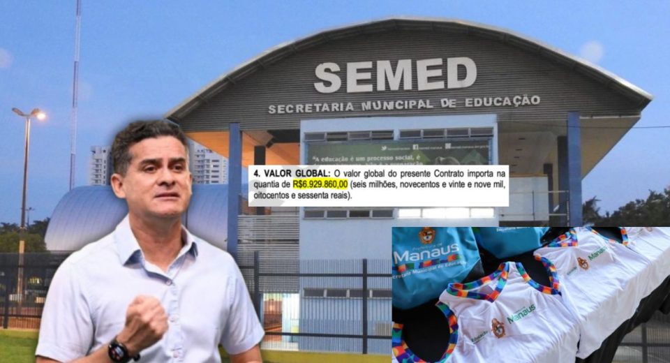 David Almeida gasta R$ 6,9 milhões com fardamentos