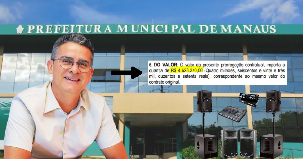 David Almeida renova contrato de som por R$ 4,6 milhões