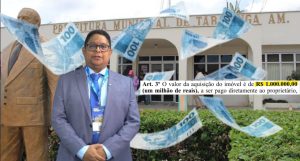 Plínio Cruz autoriza compra de terreno por R$ 1 milhão