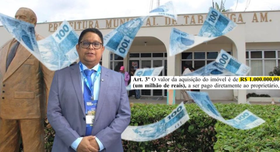 Plínio Cruz autoriza compra de terreno por R$ 1 milhão