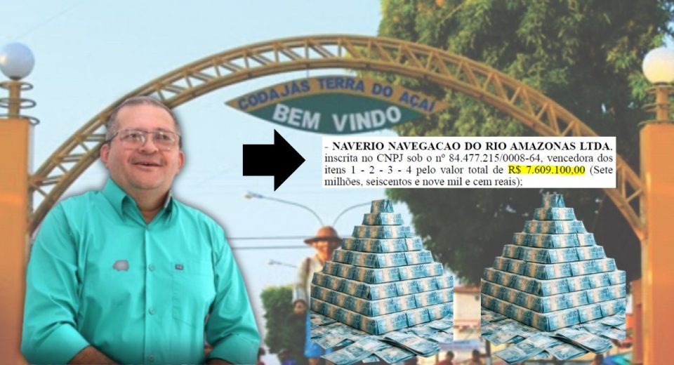 Prefeito Tonho Santos vai gastar R$ 7,6 milhões