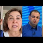 Aperto de mãos entre Roberto Cidade e Renato Júnior rouba a cena no Teatro Amazonas, mas não garante trégua